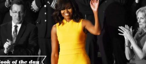 El vestido de Michelle Obama causó sensación