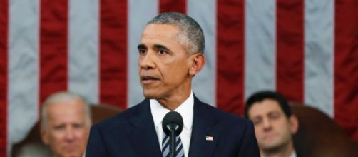 Obama durante lo State of Union Address