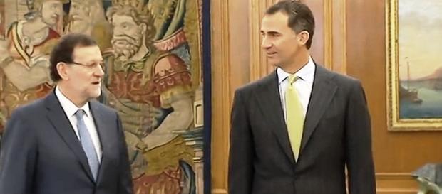 Felipe VI y Mariano Rajoy Casa Real TV Felipe VI y Mariano Rajoy Casa Real TV