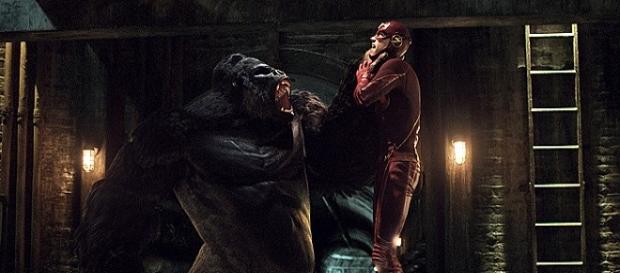 Grodd ed il Velocista Scarlatto in The Flash 2 Grodd ed il Velocista Scarlatto in The Flash 2