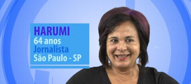 Harumi: participante mais velha do BBB16 Harumi: participante mais velha do BBB16