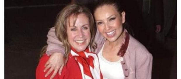 Laura Zapata pede ajuda a Thalía Laura Zapata pede ajuda a Thalía