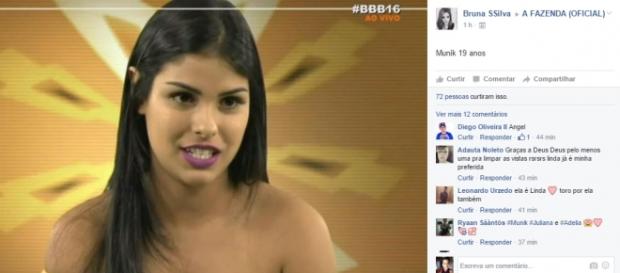 Munik - Foto/Reprodução: TV Globo Munik - Foto/Reprodução: TV Globo