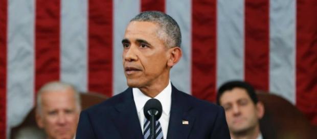 Obama durante lo State of Union Address Obama durante lo State of Union Address