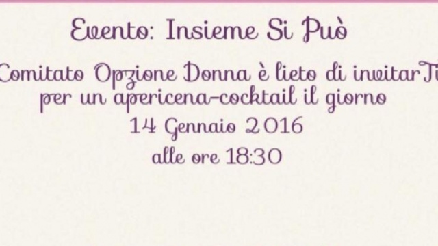 Opzione donna, news esclusive Armiliato