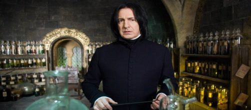 Alan Rickman, il Severus Piton di Harry Potter.