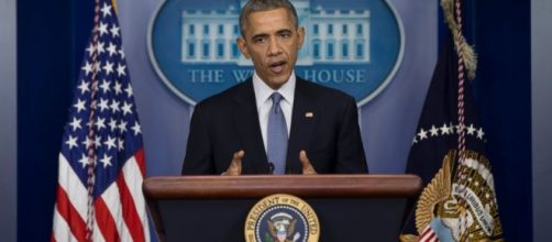 B.Obama presidente in carica degli Stati Uniti.