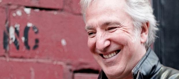 O gentil e sorridente Alan Rickman O gentil e sorridente Alan Rickman