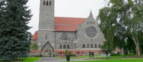 Una chiesa luterana in Finlandia