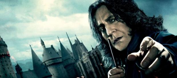 Alan como el profesor Severus Snape Alan como el profesor Severus Snape