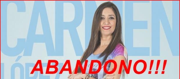 Carmen López abandona GH VIP 4 Carmen López abandona GH VIP 4