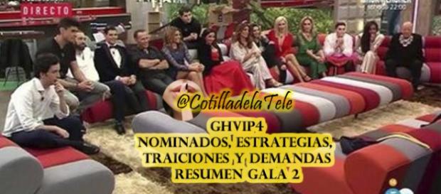 Gala 2 de gran hermano vip concursantes Gala 2 de gran hermano vip concursantes