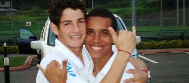 Pato e Wendell juntos em imagem de arquivo Pato e Wendell juntos em imagem de arquivo