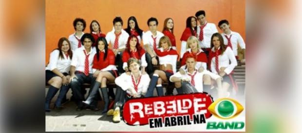 Reprise de Rebelde na Band é mentira. Reprise de Rebelde na Band é mentira.