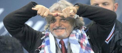 Il patron della Sampdoria, Massimo Ferrero