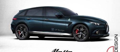 Alfa Romeo Suv: render by LP Design