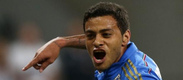 Cleiton Xavier comemora gol no Palmeiras Cleiton Xavier comemora gol no Palmeiras