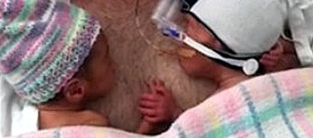 Imagem captada pela mãe tornou-se viral Imagem captada pela mãe tornou-se viral
