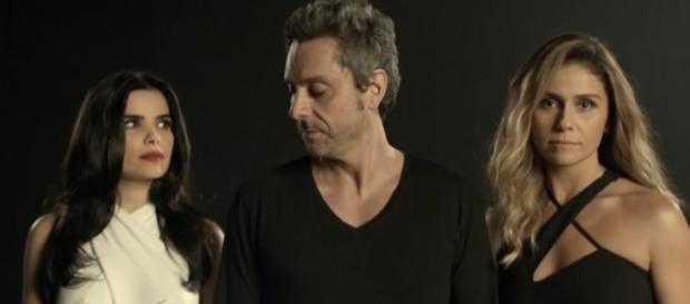 O trio da novela da Globo 'A Regra do Jogo' O trio da novela da Globo 'A Regra do Jogo'