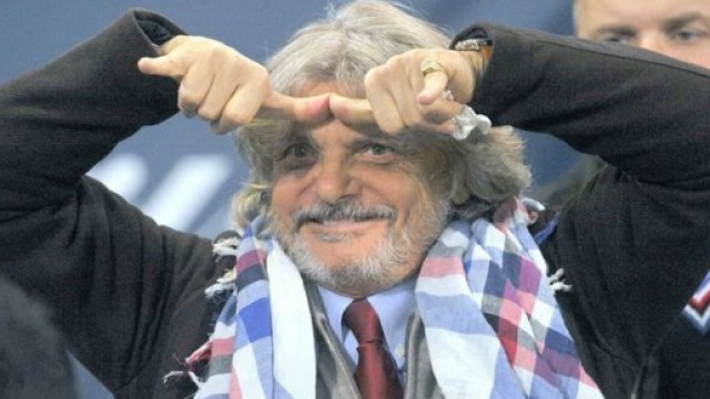 Il patron della Sampdoria, Massimo Ferrero