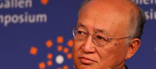 Il direttore dell'Aiea, Yukiya Amano. Il direttore dell'Aiea, Yukiya Amano.