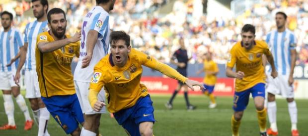 Messi, con un golazo, le da la victoria al Barça. Messi, con un golazo, le da la victoria al Barça.