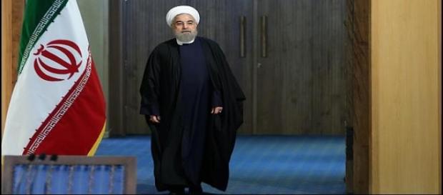Prezydent Iranu Hasan Rouhani. Prezydent Iranu Hasan Rouhani.
