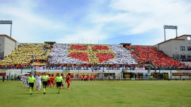 Fotografia della Curva Sud del Messina