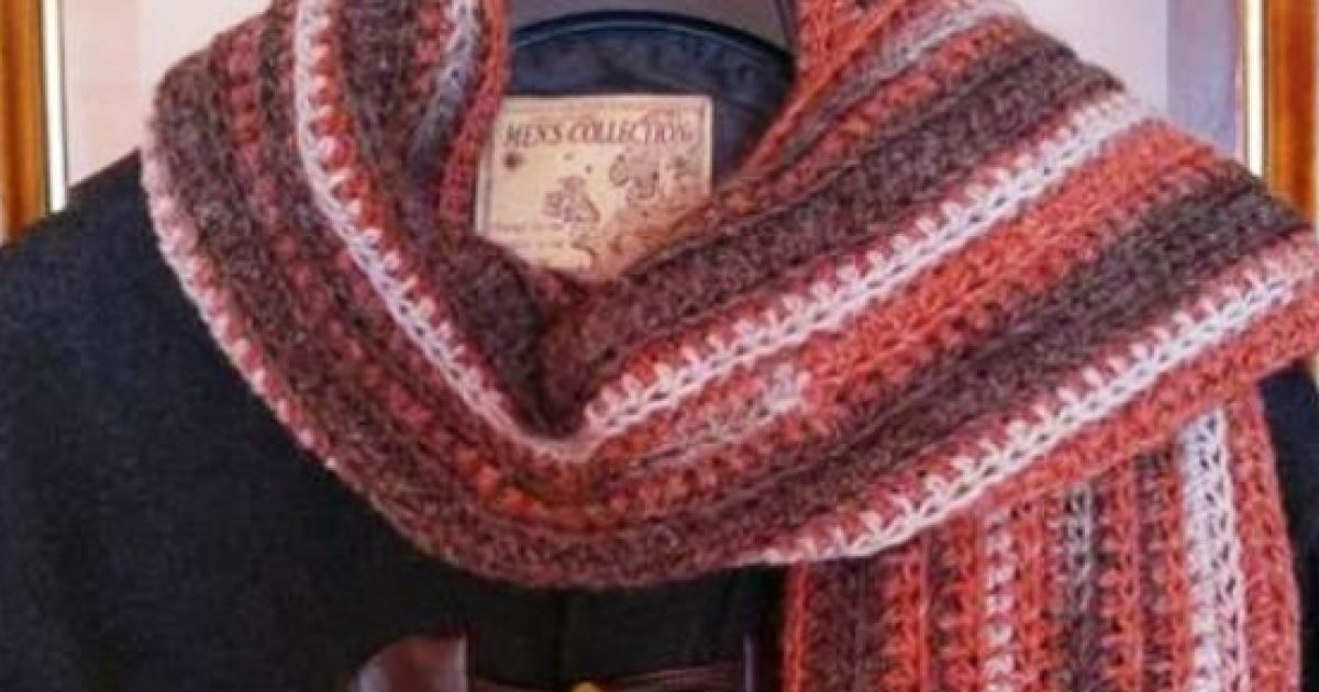 Tutorial: cómo una bufanda a crochet para