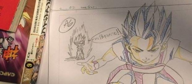 Boceto de Kyabe de Toei Animation Boceto de Kyabe de Toei Animation