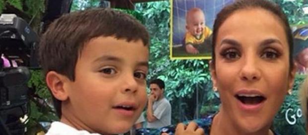 Filho de Ivete dá show na Bahia Filho de Ivete dá show na Bahia