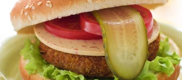 Hamburguer vegano: uma opção de alimentação Hamburguer vegano: uma opção de alimentação