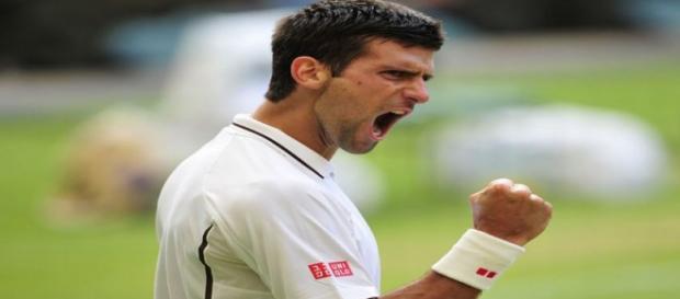 Sempre vibrante, Nole já conquistou 10 Grand Slams Sempre vibrante, Nole já conquistou 10 Grand Slams