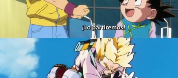 Trunks en una secuencia bastante particular Trunks en una secuencia bastante particular
