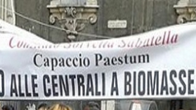 Capaccio-Paestum dice NO alla centrale a biomasse
