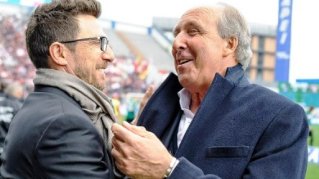 I due allenatori Di Francesco e Ventura