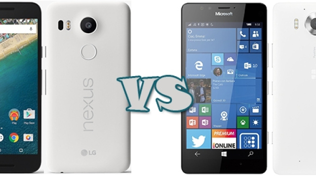 LG Nexus 5X vs Microsoft Lumia 950