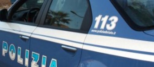 Intervento della Polizia di Stato