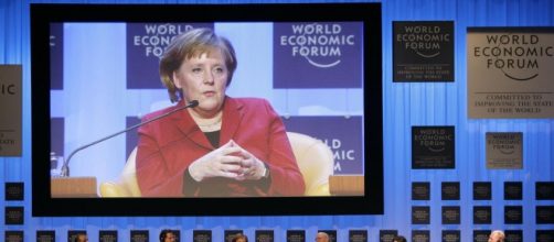 L'intervento della Merkel durante il convegno 2013
