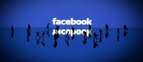 Logotipo de la red social facebook.