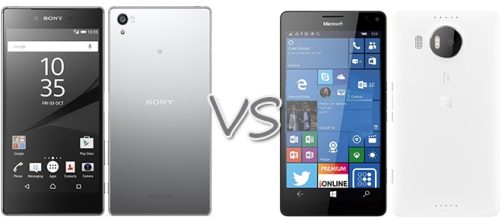 Sony Xperia Z5 Premium vs Microsoft Lumia 950 XL