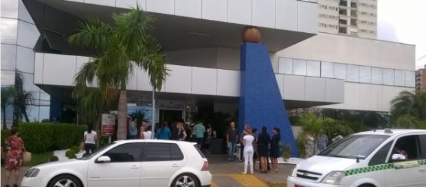 Foto de Ed Ricardo: Fogo em Hospital em Cuiabá Foto de Ed Ricardo: Fogo em Hospital em Cuiabá