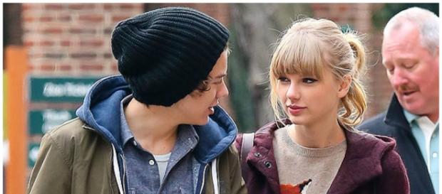 Harry Styles e Taylor Swift em 2012 Harry Styles e Taylor Swift em 2012