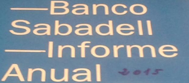 Resultados Banco Sabadell 2015 Resultados Banco Sabadell 2015
