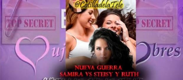 Samira enfrentada a Steisy y Ruth Samira enfrentada a Steisy y Ruth