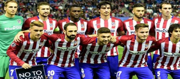 Uno de los onces del Atlético esta temporada Uno de los onces del Atlético esta temporada