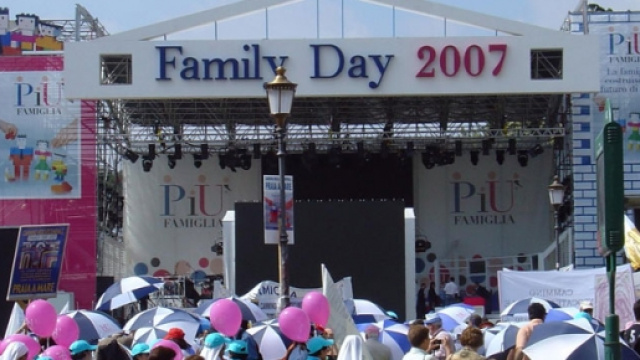 Un frame di un Family Day del 2007