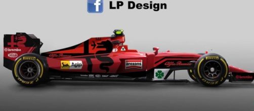 Alfa Romeo in F1: render di LP Design