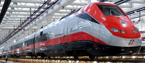 Un treno Frecciarossa di Trenitalia