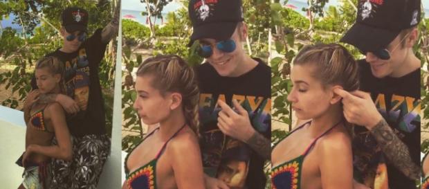 Hailey e Justin estão sempre juntos Hailey e Justin estão sempre juntos